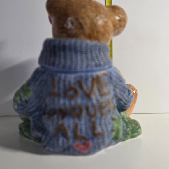 Vintage Boyds Bears Bearware "Bailey's Low Fat" Cookie Jar 390001 UEC! - Picture 6 of 8